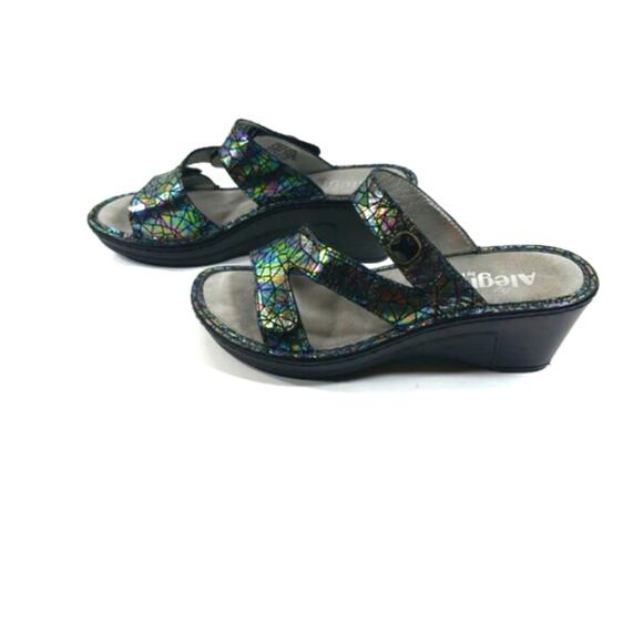 SS1544 EUC $100 ALEGRIA Sandals size 36 US 6/6.5 - Picture 3 of 11